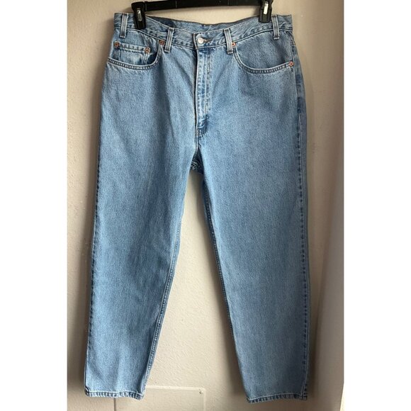 VTG Levi's 550 Men's Size 38 x 30 Denim Jeans Relaxed fit light wash denim - Picture 1 of 8